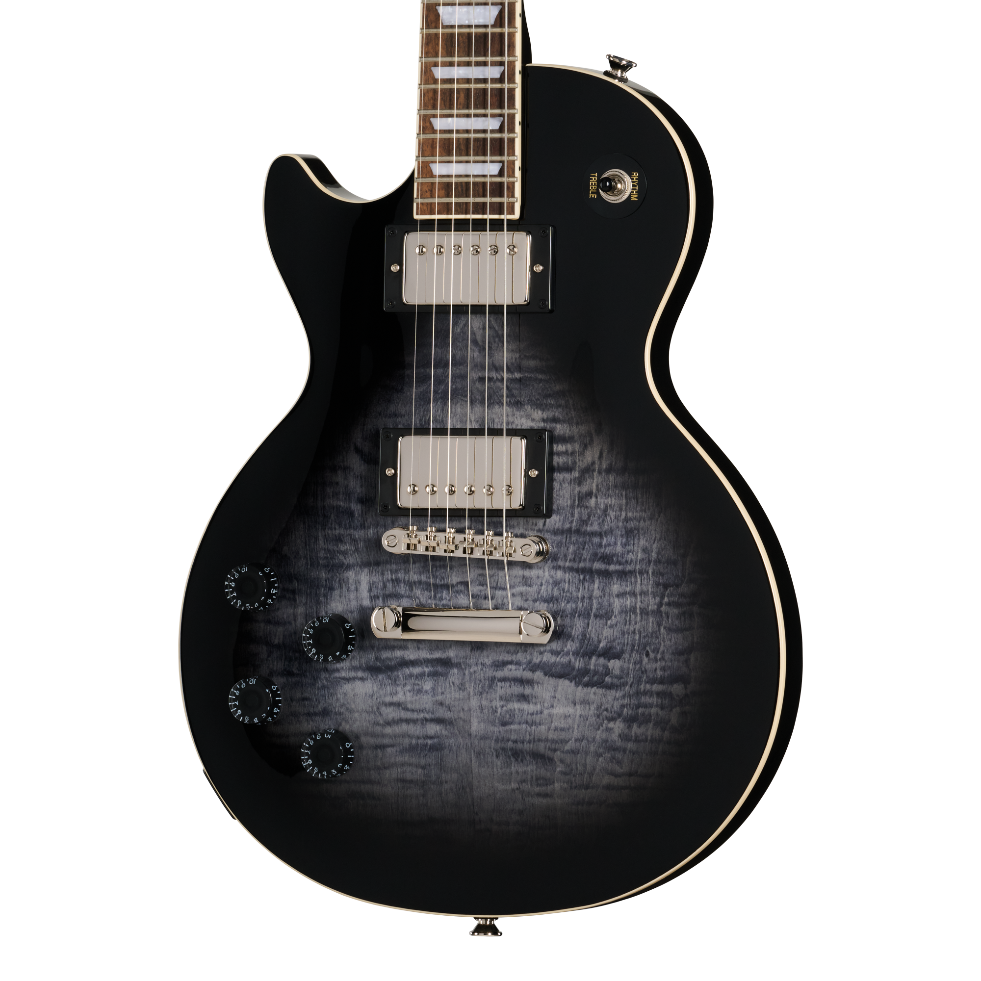 Les Paul Tribute Plus Lefthand Ebony Burst